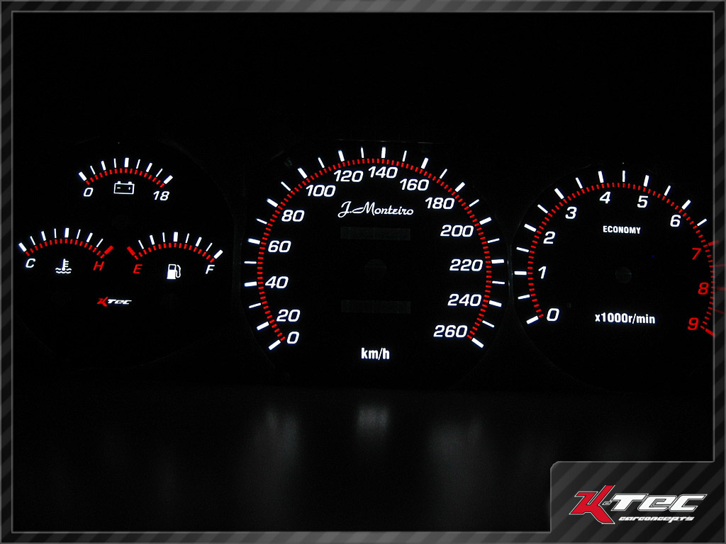 Toyota Celica T18 defi   -  (Plasmatachoscheiben Toyota)