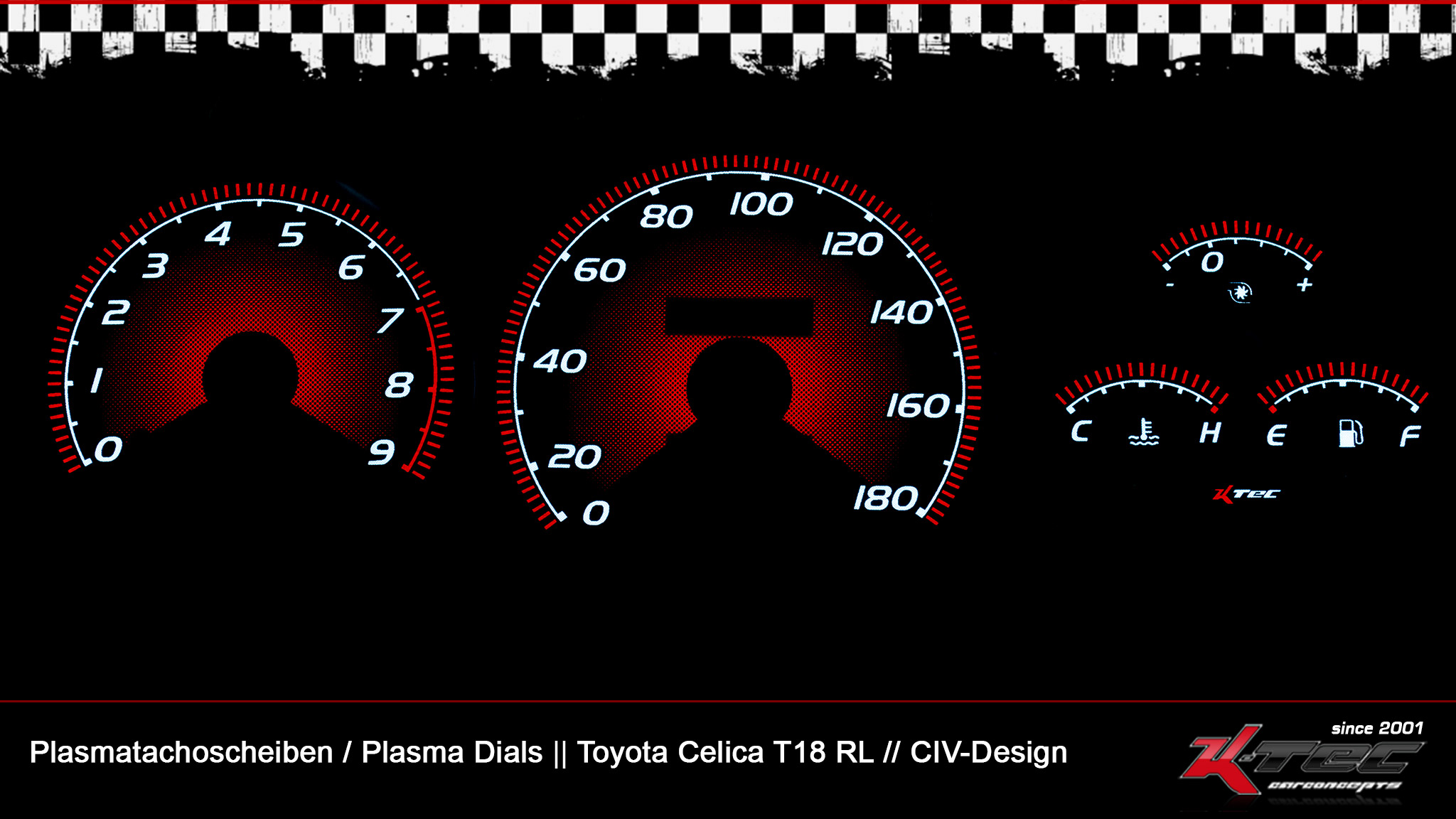 Toyota celica t18 rl civ plasmatachoscheiben   -  (Plasmatachoscheiben Toyota)