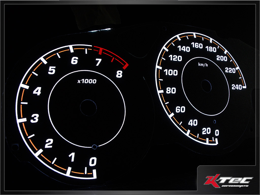 Toyota celica t23s aura nacht   -  (Plasmatachoscheiben Toyota)