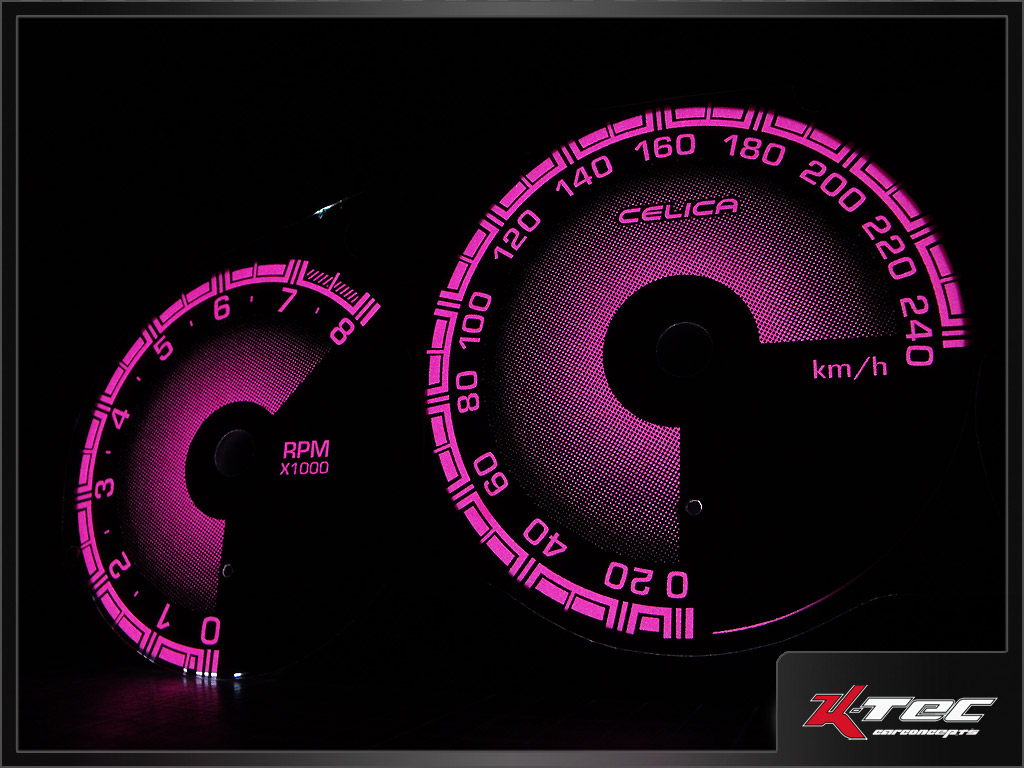 Toyota celica t23s cpo civ pink   -  (Plasmatachoscheiben Toyota)