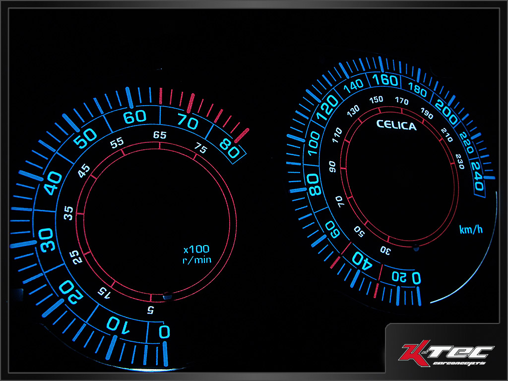 Toyota celica t23s swatch plasmatachocheibe   -  (Plasmatachoscheiben Toyota)