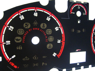 Opel astra h opc1   -  Tachoscheiben