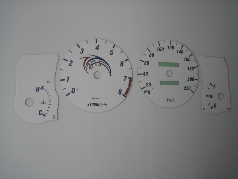 Toyota corolla e10   -  Tachoscheiben