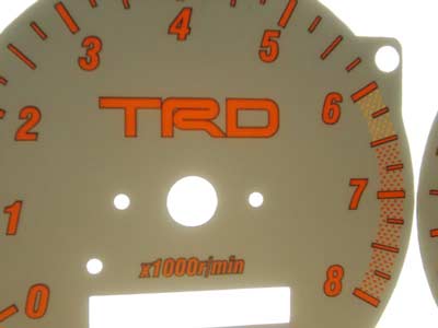 Toyota corolla e11 2   -  Tachoscheiben