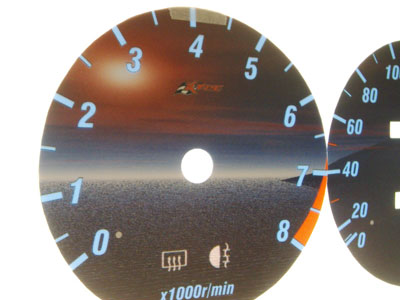 Toyota e10   -  Tachoscheiben