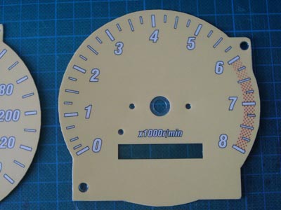 Toyota e11 2   -  Tachoscheiben