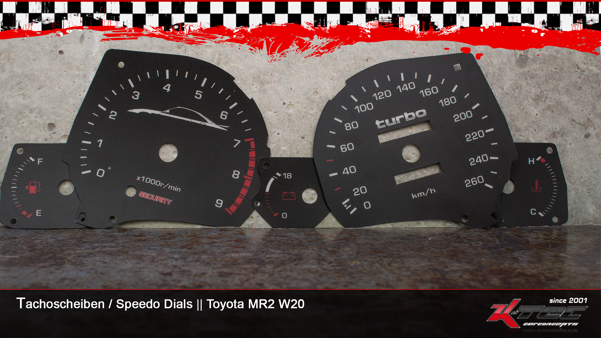 Toyota mr2 w20 t tachoscheiben   -  (Toyota)