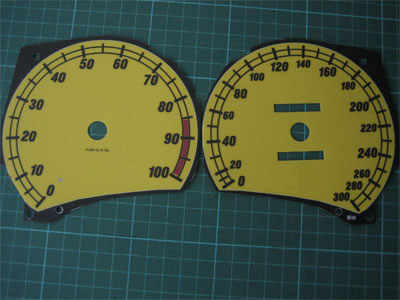 Toyota mr2 w20 w06-2   -  Tachoscheiben