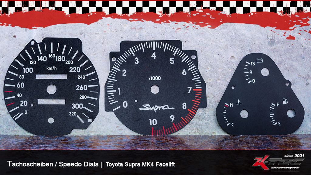 Toyota supra mk4 face 10000 tachoscheiben   -  (Toyota)